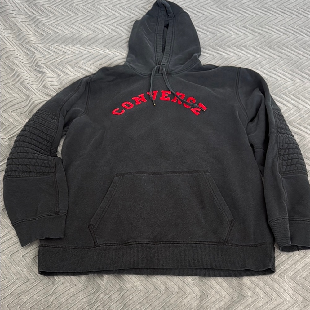 Converse Washed Black Hoodie